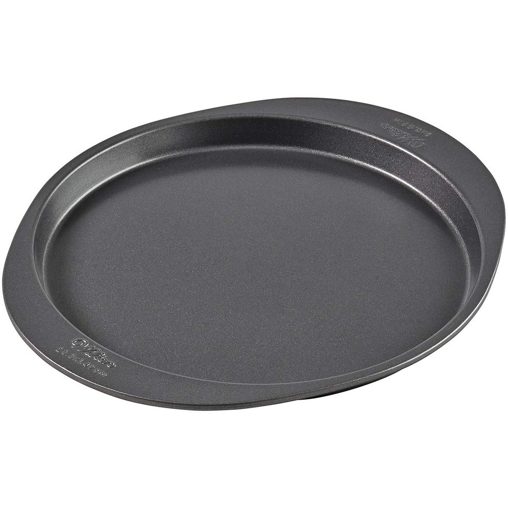 Wilton Easy Layers 4-Piece Layer Cake Pans Set, 8-inch, Steel