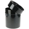 Kilovac - 8 oz to 2.5 lbs Airtight Multi-Use Vacuum Seal Portable Storage Container for Dry Goods, Food, and Herbs - Solid Black Body/Cap view 4