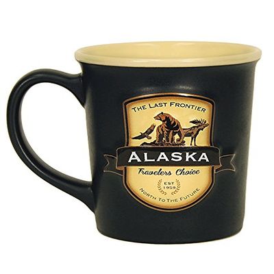 Americaware Alaska 18oz. Emblem Coffee Mug