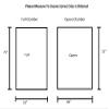 Hospitality Bed Air Dream Replacement Air Chamber Full 52 x 72 inches White Polyester view 2