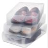 Whitmor Clear Vue Men's Shoe Box, S/3 view 1