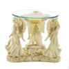 Zingz & Thingz Trio Figurine Base Resin Oil Warmer, Angelic Trio, 5.75x5.125x4.625 view 1