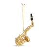 Broadway Gifts Gold Saxophone Christmas Tree Ornament Decoration 4.5 inches view 1