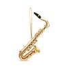 Broadway Gifts Gold Saxophone Christmas Tree Ornament Decoration 4.5 inches view 2