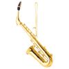 Broadway Gifts Gold Saxophone Christmas Tree Ornament Decoration 4.5 inches view 3