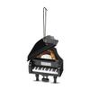 Broadway Gifts 3.5" Black Wood Grand Piano Ornament Decoration - Instrument Ornament Gift for Piano Players view 1