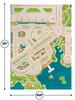 IVI Mini City Thick 3D Kids Play Mat Rug, 71" L x 53" W, Non-Toxic, Stain Resistant, Educational Montessori Activity Toys for Kids view 2