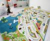 IVI Mini City Thick 3D Kids Play Mat Rug, 71" L x 53" W, Non-Toxic, Stain Resistant, Educational Montessori Activity Toys for Kids view 3