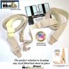Hold-Up Brand Crisscross Fitted Sheet Strap Stay-Downs with US Patented Gripper Clasps view 2