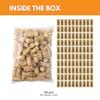 FastRack Bag of 100, #9 Straight Wine Corks for Wine Bottles | 15/16 x 1 3/4 Beige | Bottle Stoppers | Replacement Corks for Bottles  Reliable Fit and Consistent Seal view 2