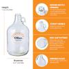 1 Gallon glass Jug view 3