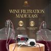 Buon Vino Mini Jet Wine Filter - Easy Bottle Filteration Brewing Kit - Simple Automatic Machine Accessories - Brew System Gadgets - Portable Homebrew Supplies - Electric Mini Whisk Filters Equipment view 2