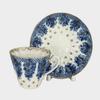 Lomonosov Porcelain Tea Cup and Saucer Set Radiant Basket 2pc 7.95 oz/235 ml view 2