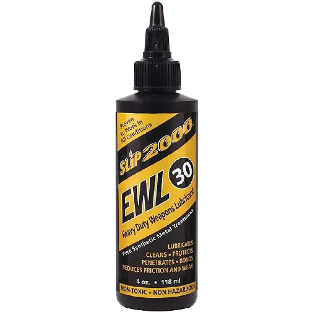 Slip 2000 EWL30, 100% Pure Synthetic CLP, For High Heat Environments Like Suppressed or High Round Counts, Reduces Friction, 4 oz