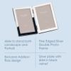 Addison Ross, Double Photo Frame, 5x7, Silver Plate, 5 x 7 Inches view 2
