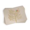 Pimpernel Sara Miller London Chelsea Collection Placemats, Set of 4  (15.7" x 11.7") Cork-Backed Board with Gold Foil Detailing & Elegant Bird Design, Heat & Stain Resistant Dining Dcor view 1