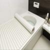 Topre L14 Shutter Type Bath Lid, White, 29.5 x 54.4 inches (75 x 139 cm) view 2