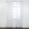 Stylemaster Elegance Sheer Voile Panel, 60" x 108", White view 3