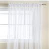 Stylemaster Elegance Sheer Voile Panel, 60" x 108", White view 4