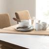 Elrene Home Fashions Deluxe Heavy Duty Table Pad Protector Cushioned Flannel Backing, 52" x 120", White view 1