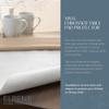 Elrene Home Fashions Deluxe Heavy Duty Table Pad Protector Cushioned Flannel Backing, 52" x 120", White view 2