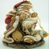 Kneeling Santa with Infant Figurine Resin Christmas Tree Ornament, 5 Inch view 2