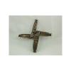 Wild Goose Studios St. Brigids Cross Wall Hanging 6  Tall by 6  Wide Resin Cast Coated in Bronze Ready to Hang Irish Gift Housewarming Made in Ireland view 3