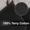 RITZ Terry Potholder & Hot Pad: Unparalleled Heat Resistant, Durable 100% Cotton  Ergonomically Designed for Optimal Grip  Easy-Care Machine Washable  2-Pack, Black view 2