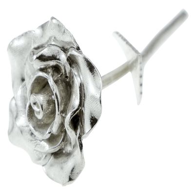 Pirantin Tin Anniversary 10 Year Metal Rose - 100% Pure Casted Tin Wedding Anniversary
