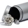 Pirantin Tin Anniversary 10 Year Metal Rose - 100% Pure Casted Tin Wedding Anniversary view 2