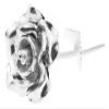 Pirantin Tin Anniversary 10 Year Metal Rose - 100% Pure Casted Tin Wedding Anniversary view 3