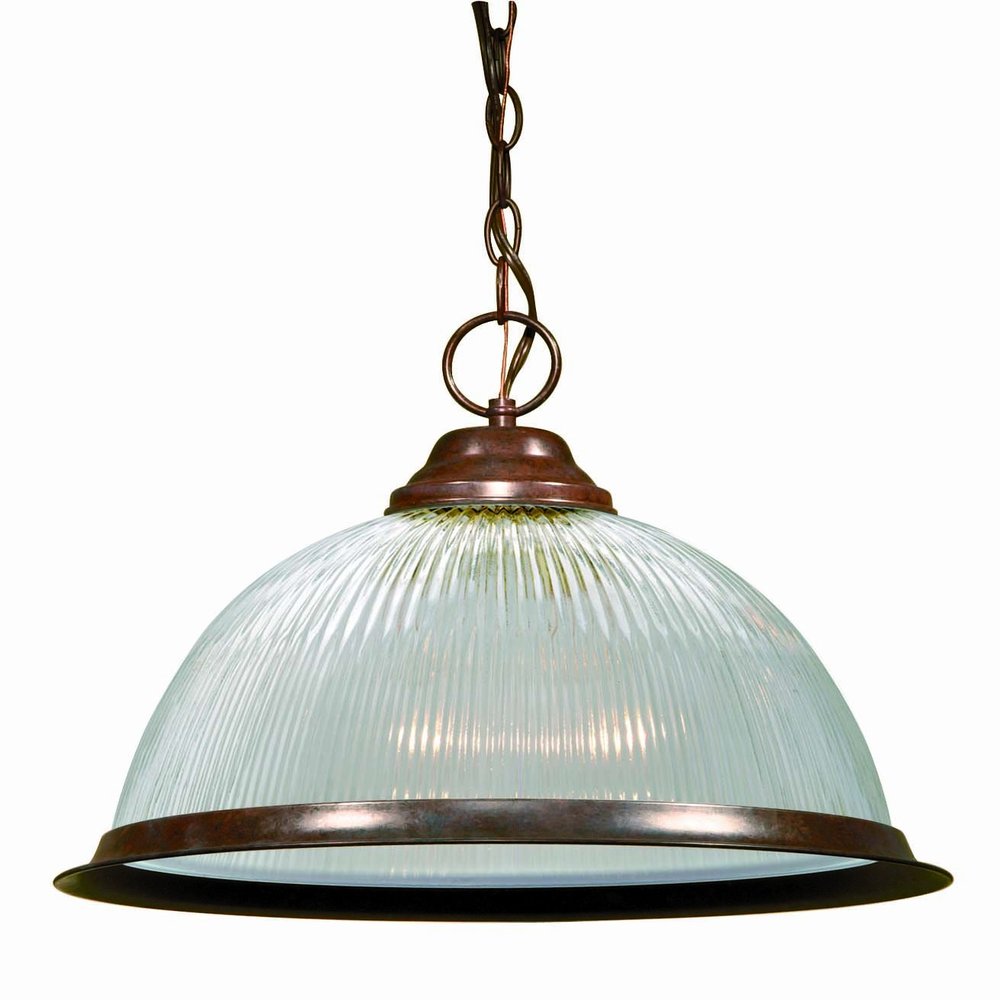NUVO SF76/447 One Light Pendant, Bronze/Dark