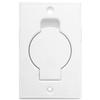 Hayden Inlet Valve with Round Door-White view 1