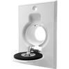 Hayden Inlet Valve with Round Door-White view 2