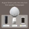 August Home Connect Wi-Fi Bridge, Remote Access, Alexa Integration for Your August Smart Lock, white, 1.5 x 2.4 x 2.4" view 4