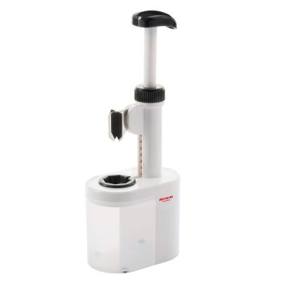 Westmark 40232260 2-in-1 Plum Pitter Stoner with Stainless Steel Plunger and Waste Container, White