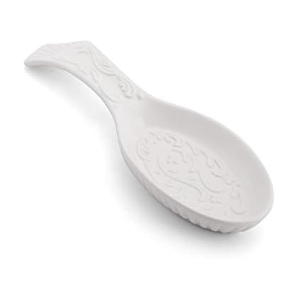 Mikasa Italian Countryside Spoon Rest, 10-Inch, White