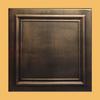 Antique Ceilings Inc - Zeta Bronze Black - Styrofoam Ceiling Tile (Package of 10 Tiles) view 1
