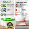 Tofuture Tofu Press The Original and Best Tofu Press. Easily and Quickly Remove Water from Tofu to Improve The Flavor and give Perfect Texture Everytime view 4