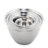 Dozenegg (Set of 6) Mixing Bowls Standard Weight Stainless Steel, Mirror Finish, 3/4, 11/2, 3, 4, 5, and 8 Qt view 2