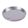 Oatey 34079 Aluminum Pan with 1-Inch PVC Fitting and Pre-cut Side Opening, 18-Inch, White/Aluminum view 1