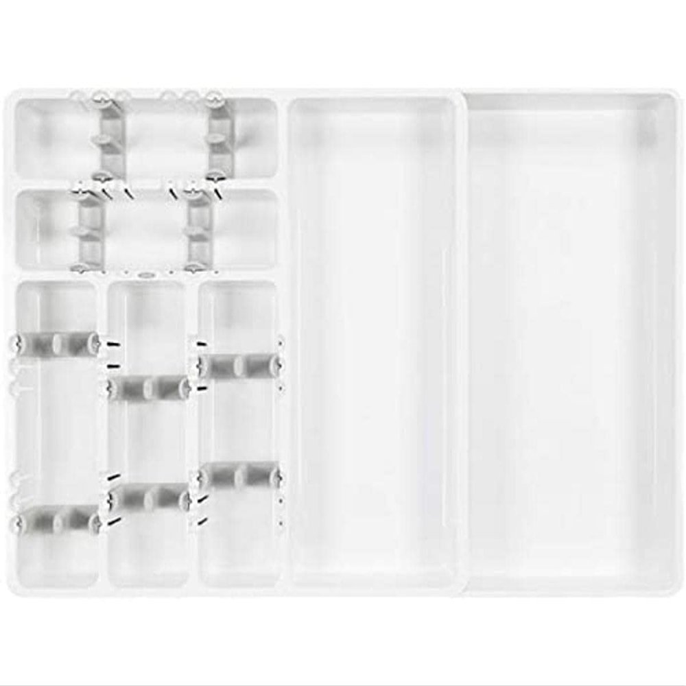 OXO Good Grips Large Expandable Utensil Organizer - White