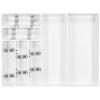 OXO Good Grips Large Expandable Utensil Organizer - White view 1