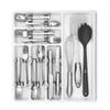 OXO Good Grips Large Expandable Utensil Organizer - White view 3