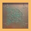 Antique Ceilings Inc - Savona Copper Patina - Styrofoam Ceiling Tile (Package of 10 Tiles) view 1
