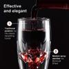 Vintorio Wine Aerator OMNI Set - Premium Decanter for Red Wine Lovers with Gift Box, Velvet Bag, and Mini Stand - Durable, Crystal Clear Acrylic view 3