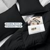 Bare Home Comforter Set - Queen Size - Ultra-Soft - Goose Down Alternative - Premium 1800 Series - All Season Warmth (Queen, Black) view 4
