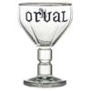 Orval Belgian Silver Rimmed Beer Chalice view 1