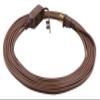 Prime Wire & Cable EC670615 15-Foot 16/2 SPT-2 3-Outlet Indoor Cord, Brown view 1
