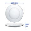 Duralex Made In France Lys 7 1/2 Inch Clear Dessert Plate, Set of 6 view 3